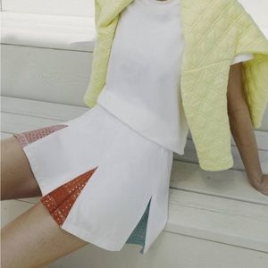 TNUCK SPORT rainbow tennis skirt